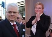 Privremeni neslužbeni rezultati prvog kruga: Ivo Josipović 38,46%, Kolinda Grabar Kitarović 37,22%