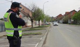 Pojačane mjera kontrola u prometu za vikend bilježe 105 prekršaja - čak 73 vozača nisu poštivali brzinu kretanja vozila