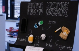 U Mjesecu borbe protiv ovisnosti otvorena izložba radova s natječaja „Kreativni i neovisni“ posvećen borbi protiv zloporabe droga