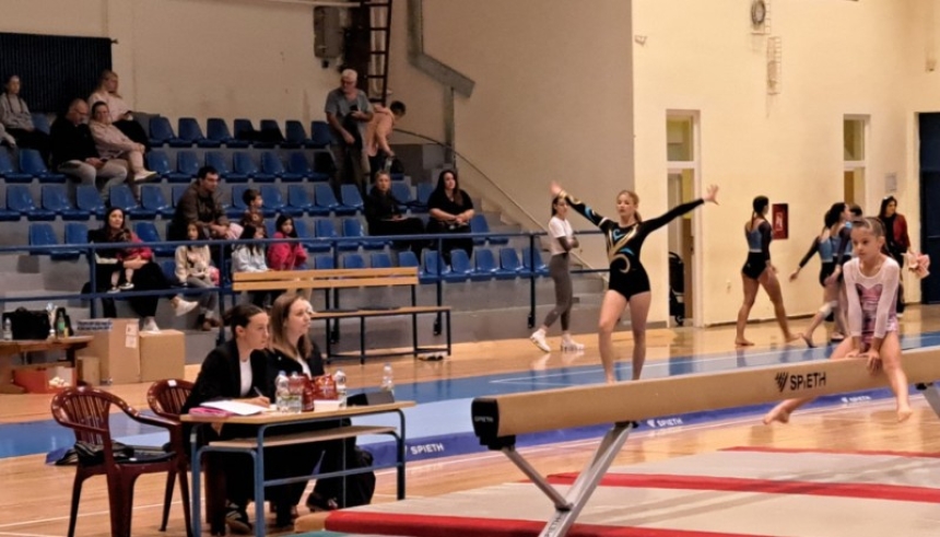 Održan Kup Slavonije i Baranje u gimnastici za djevojčice - sudjelovalo 7 klubova iz 7 slavonskih gradova
