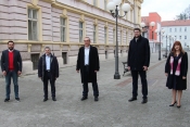 Gost Gradskog odbora SDP Požega predsjednik Peđa Grbin