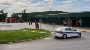 Požar u požeškom trgovačkom centru KTC-a