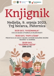 Ovog vikenda očekuje vas drugi ovogodišnji Knjignik u Pleternici