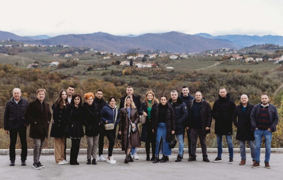 Edukativno studijsko putovanje vinara i vlasnika ugostiteljskih objekata iz Zlatne Slavonije u Sloveniju i Italiju