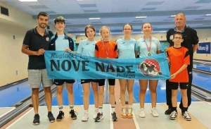 Kuglački klub "Nove Nade" ženska ekipa osvojile Međužupanijsku kuglačku ligu mladih