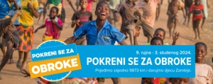 "Pokreni se za obroke" nova akcija Marijinih obroka od 9. rujna do 3. studenog za školske obroke djece u Zambiji