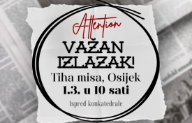 Najavljena Tiha misa u Osijeku – Otpor nasilju i borba za prava žena