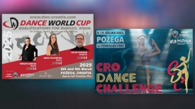 Ovog vikenda očekuju nas dva najveća plesna natjecanja u Požegi - &quot;Cro Dance Challenge&quot; i &quot;Dance World Cup&quot;