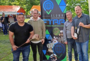 Članovi ALUMNI-a Fakulteta turizma i ruralnog razvoja sudjelovali na 7. Festivalu slanine i vina "Slanvin"