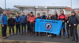 Članovi HPD &#039;&#039;Gojzerica&#039;&#039; sudjelovali na memorijalnom planinarskom izletu iz Kutjeva u Gazije
