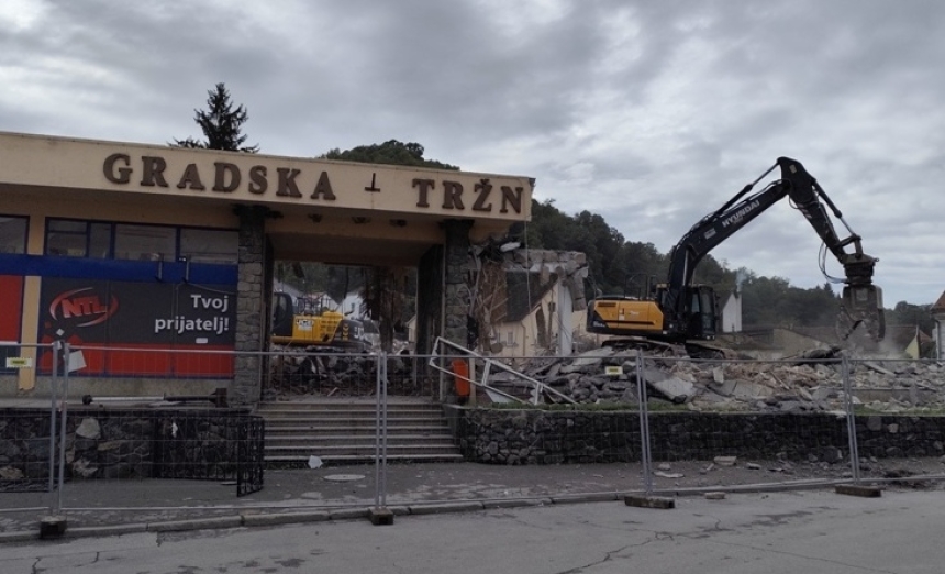 Odlazi u povijest požeška Gradska tržnica - prvi korak do rekonstrukcije središta i povijesne jezgre grada Požega