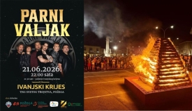 Ivanjski krijes uz Parni Valjak obilježava početak ljeta ove nedjelje