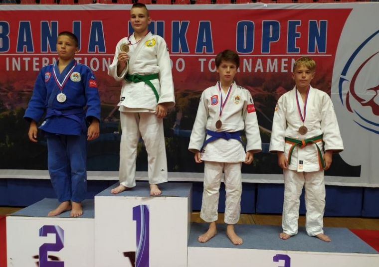 Matej Kukić briljirao na Međunarodnom judo turniru u Banja Luci