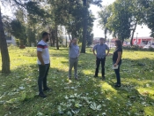 Pleternica:  “Vatrogasci s korpama na terenu. Ne prilaziti oštećenim zgradama, zabranjen ulazak u parkove”