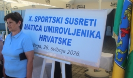 Održani 10. Sportski susreti Matica umirovljenika Hrvatske uz domaćinstvo Matice umirovljenika naše županije