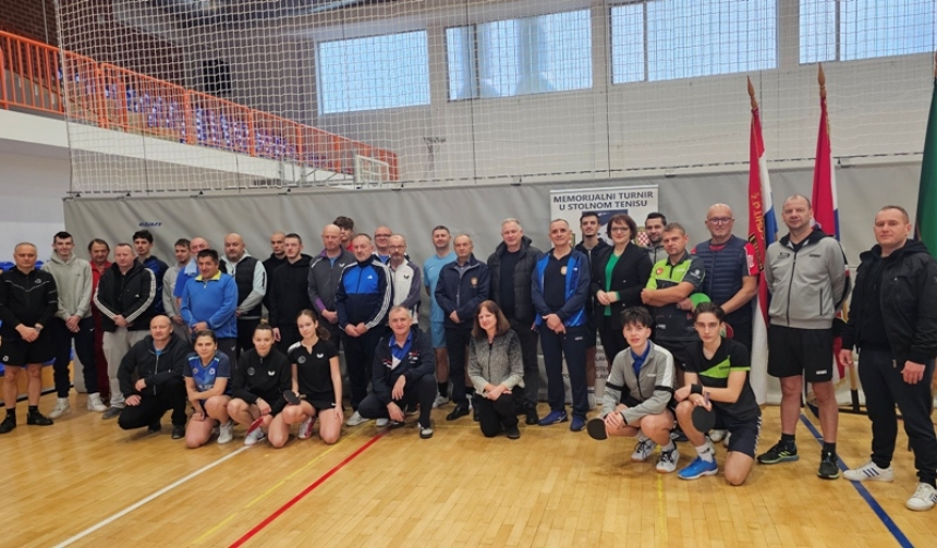 33. Memorijalni turnir u stolnom tenisu "Robert Sesar" - u čast stolnotenisaču koji je poginuo u studenom 1991.