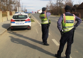 Danas 29. svibnja od 12 sati na području županije akcija u prometu usmjerena na nadzor brzine kretanja vozila