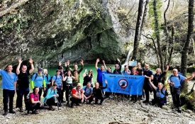 Članovi HPD "Gojzerica" Požega u dva dana pohodili "Stazu 7 slapova" u Istri