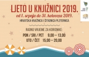 Ljeto u knjižnici 2019. u Pleternici