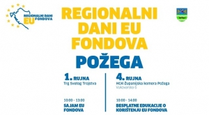 Regionalni dani EU fondova 1. i 4. rujna