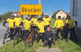 Memorijalna biciklistička vožnja u čast i sjećanje na poginule pripadnike SJP &quot;Trenk&quot; Požega