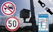 Unatoč upozorenjima policije za vikend vozači napravili čak 91 prekršaj a &quot;najbolji zaradio&quot; 1.580 eura kazne