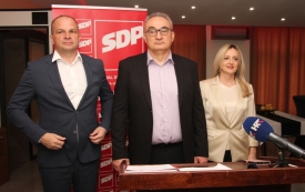 Predstavljen kandidat SDP-a za požeškog gradonačelnika Mitar Obradović - &quot;Vrijeme je za buđenje Požege!&quot;