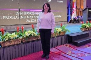 Kuglačica Željka Peška dobila godišnju nagradu Hrvatskog paraolimpijskog odbora u kategoriji kuglanje