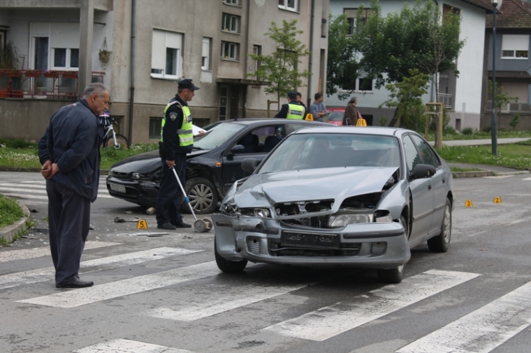Prometna nesreća zbog oduzimanja prednosti