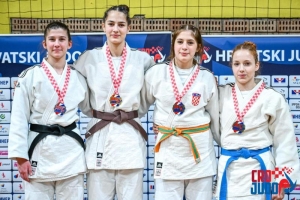Lana Knaus iz JK "Slavonac"  - četvrti put državna prvakinja u džudu