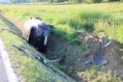 Teže ozlijeđene obje 48-godišnje vozačice u prometnoj nesreći na cesti Brestovac-Zakorenje