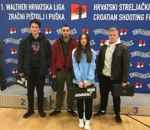Streljački klub "Požega" odlični na 2. kolu Hrvatske lige u gađanju zračnim oružjem