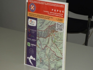 Predstavljen tematski planinarsko-turistički zemljovid Papuka