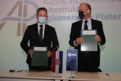 Svečano potpisani ugovori za izvođenje radova na projektu Projektiranje i izgradnja uređaja za pročišćavanje voda UPOV Pleternica