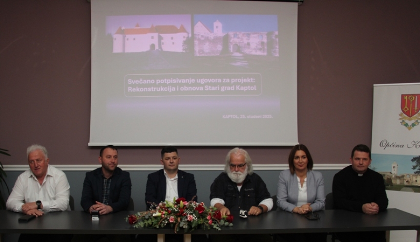 Kreće Projekt obnove spomenika iz 15. st. Starog grada Kaptol vrijedan gotovo 6 milijuna eura