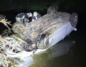 Automobil sletio u Orljavu kod Brodskog Drenovca, jedna osoba ozlijeđena