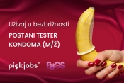 Uživaš u radu od kuće? Postani tester kondoma - traži se 30 osoba (m/ž)