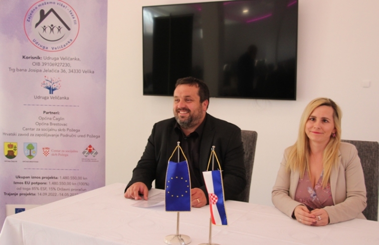 Početna konferencija projekta "Zajedno možemo više - faza III" Udruge Veličanka