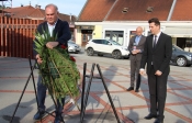 Gradonačelnik Darko Puljašić položio vijenac povodom Spomen dana - Dana neovisnosti RH