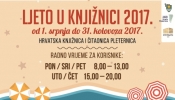 Ljeto u Hrvatskoj knjižnici i čitaonici Pleternica