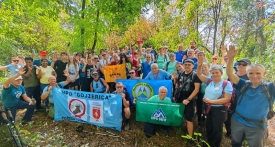 Planinari HPD Gojzerica na 5. Memorijalnom pohodu &quot;Od Premužića do Štampara&quot; od Oriovca do Brodskog Drenovca