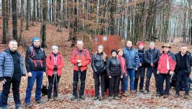 Požeški planinari odali počast poginulim hrvatskim braniteljima - Pohod na Anđinu baraku