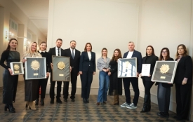 Sve dobitnike turističke nagrade "Suncokret" ruralnog turizma Hrvatske 2025. ugostila požeško-slavonska županica Antonija Jozić