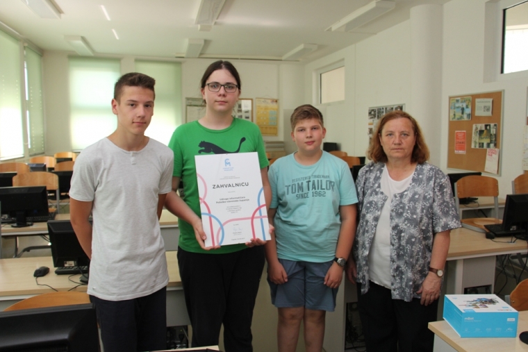 Prvi u regiji Požega za Stariju dobnu skupinu u Croatian Makers ligi