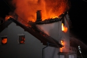 Priopćenje za javnost DVD-a Pleternica o gašenju požara obiteljske kuće u Kuzmici