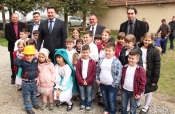 Radove na školi u Treštanovcima obišao ministar graditeljstva Lovro Kušević