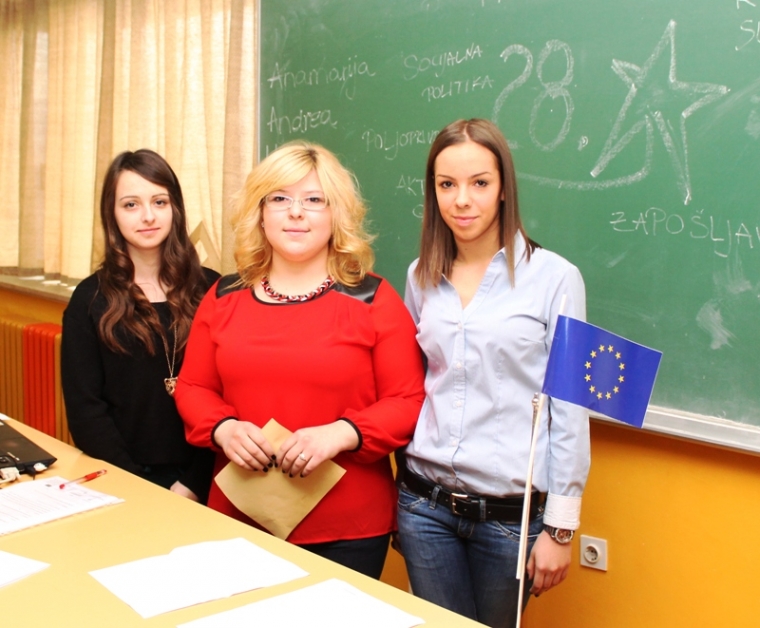 "28. zvjezdica" u Obrtničkoj školi u Požegi