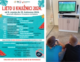 Provedba projekata &#039;&#039;Ljeto u knjižnici&#039;&#039; i &#039;&#039;Nabava informatičke opreme&#039;&#039; u Hrvatskoj knjižnici i čitaonici Pleternica