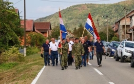 Obilježene tužne godišnjice pogibije hrvatskih domoljuba 1991. i 1993. polaganjem vijenca u Rakovom Potoku i mimohodom do Kusonja