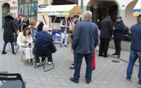 Javno zdravstvenom akcijom u središtu Požege obilježen Svjetski dan zdravlja 2026. - „Zdravi početci, budućnost puna nade“